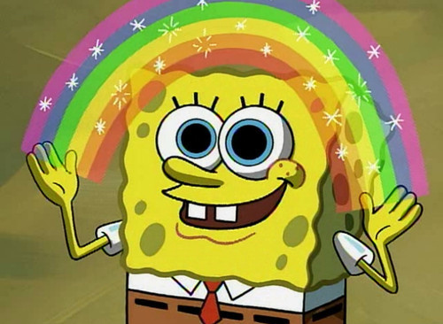 spongebob making a rainbow: the deny patterns, applied to whichever field came first