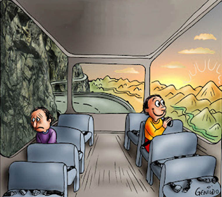 two guys on a bus: production deployments, and whatever is running on your laptop